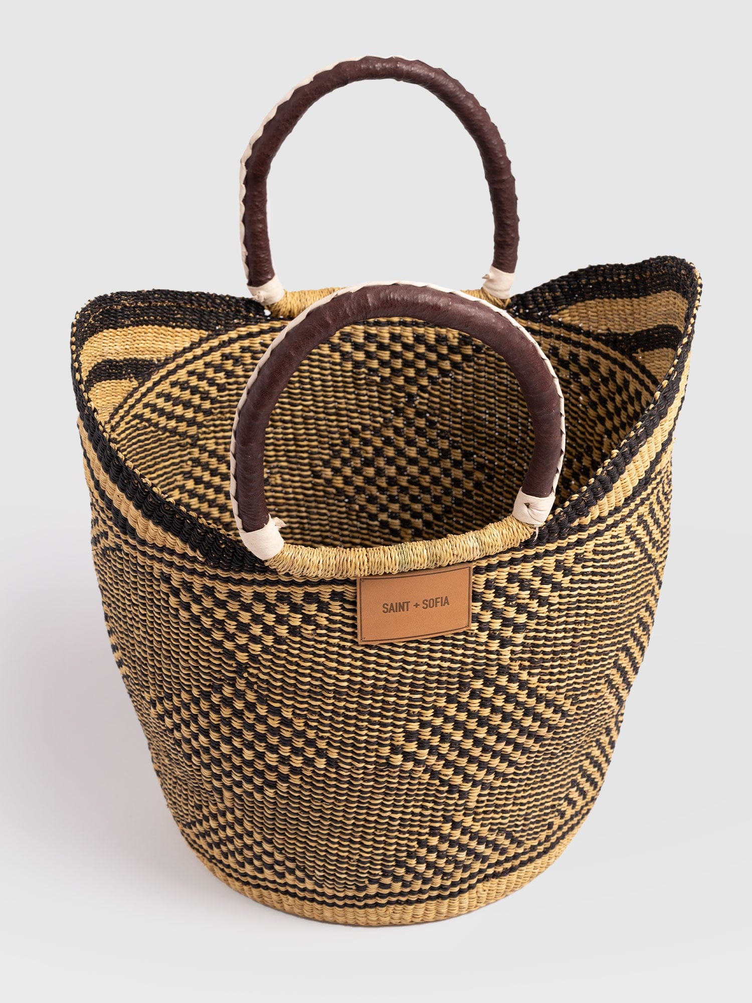 Heidi Large Basket Bag - Navy - Women's Handbags | Saint + Sofia® USA